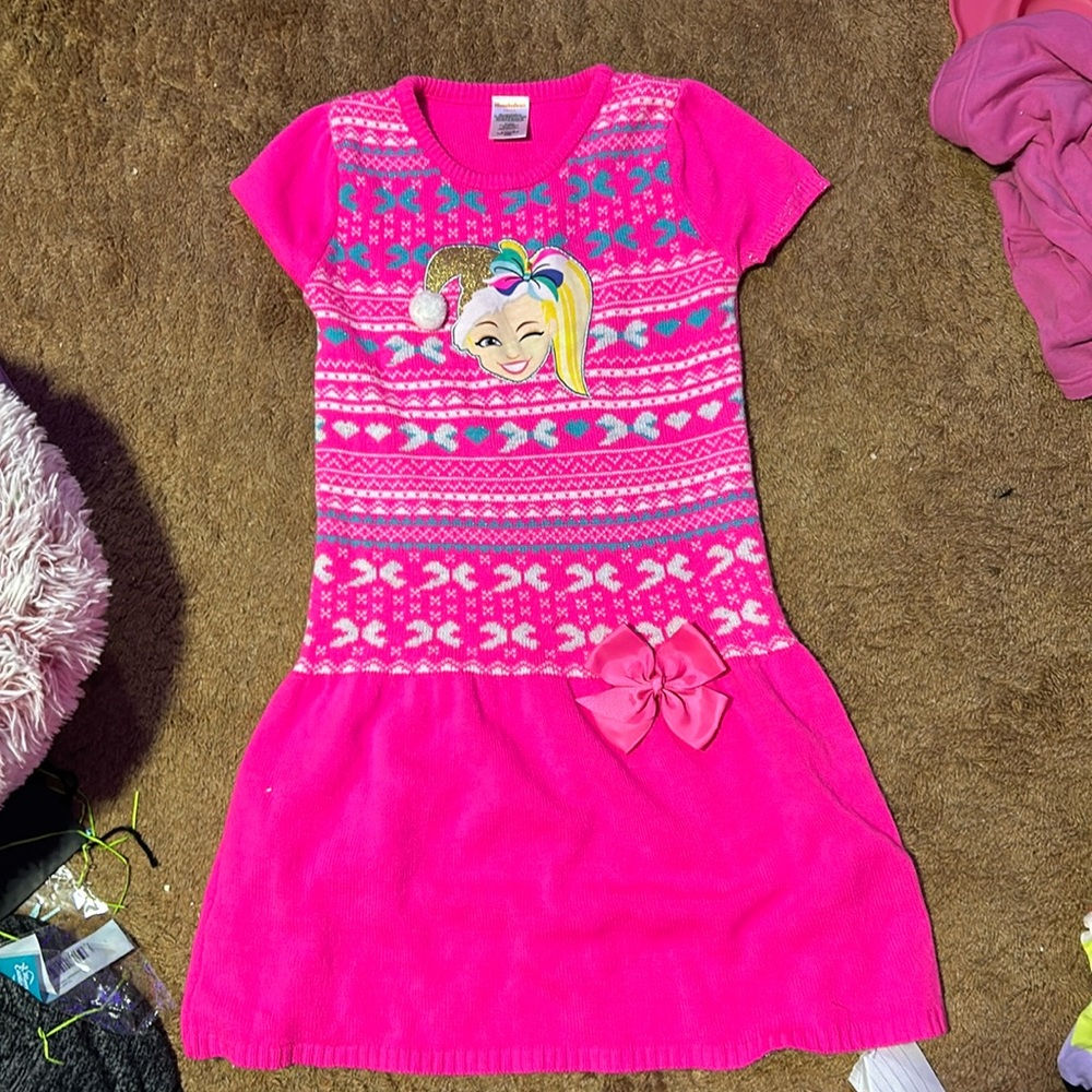 Jojo siwa Christmas sweater dress